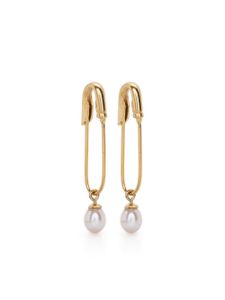 BEATRIZ PALACIOS boucles d'oreilles pendantes à design d'épingle