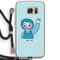 Zwaai: Samsung Galaxy S7 Transparant Hoesje met koord