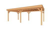 Buitenverblijf SUBLIME Plat dak - 700x350 cm- Plat dak- - YARD Outdoor