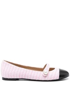 Roberto Festa ballerines Divy en tweed - Rose