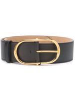 Dolce & Gabbana ceinture à boucle ovale - Noir