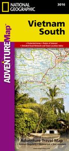 Wegenkaart - landkaart 3016 Adventure Map Vietnam south - Zuid | Natio