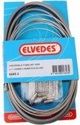 Elvedes Remkabelset 1700/2350 mm rvs zilver/grijs