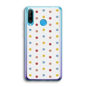 Bollen: Huawei P30 Lite Transparant Hoesje