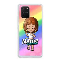 Chibi Maker vrouw: Samsung Galaxy S10 Lite Transparant Hoesje