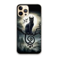 Moonlight Companions: iPhone 13 Pro Max Transparant Hoesje