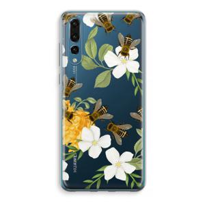 No flowers without bees: Huawei P20 Pro Transparant Hoesje