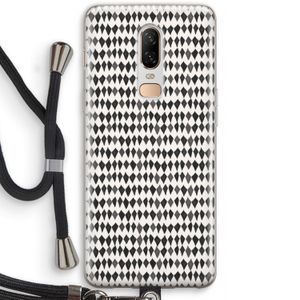Crazy shapes: OnePlus 6 Transparant Hoesje met koord