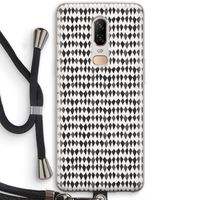 Crazy shapes: OnePlus 6 Transparant Hoesje met koord