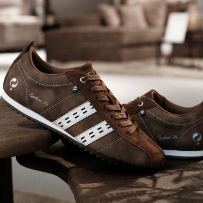 Heren Sneaker Typhoon SP | Middenbruin/OffWhite/Gum Heren Sneaker Typhoon SP | Middenbruin/OffWhite/Gum