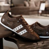 Heren Sneaker Typhoon SP | Middenbruin/OffWhite/Gum