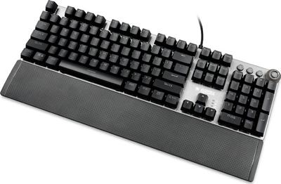 iBox Aurora K-3 toetsenbord USB QWERTY Zilver