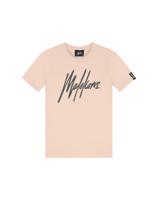 Malelions Essentials T-Shirt Kids Roze/Zwart - Maat 92 - Kleur: Roze | Soccerfanshop