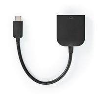 Nedis USB-C©-adapterkabel | Type-C© Male - VGA Female | 0,2 m | Zwart - thumbnail