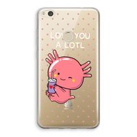 Love You A Lotl: Huawei Ascend P8 Lite (2017) Transparant Hoesje