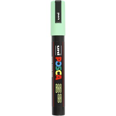 Uni-Posca Posca marker, afm pc-5m, lijndikte 2,5 mm, medium, lichtgroen, 1 stuk