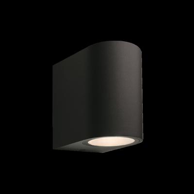 GardenLights MuurlampGilvus 12v Down zwart - 3182011