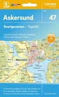Topografische kaart - Wandelkaart 47 Sverigeserien Askersund | Norstedts