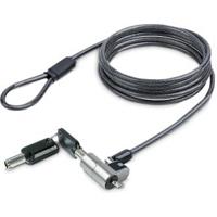 StarTech.com NANOK-LAPTOP-LOCK kabelslot Zwart, Zilver 2 m
