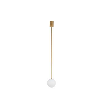 Lyora Glazen plafondlampKier M goud - 96cm - 10306