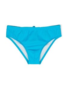 DSQUARED2 KIDS short de bain à taille élastiquée - Bleu