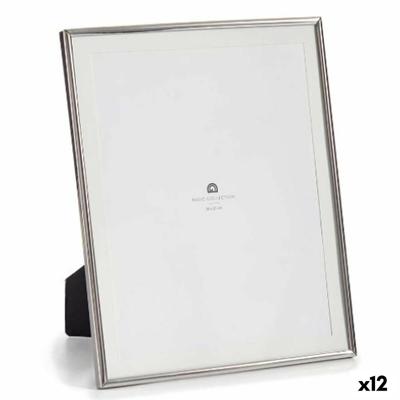 Fotolijsten Zilverkleurig Kristal Staal 23 x 28 x 15 cm (12 Stuks)