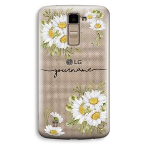 Daisies: LG K10 (2016) Transparant Hoesje