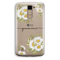 Daisies: LG K10 (2016) Transparant Hoesje