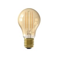 Smart LED Filament Goud Standaardlamp A60 E27 220-240V 7W 806lm 1800-3000K - Calex - thumbnail