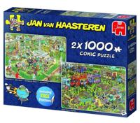 Jan van Haasteren ‚Äì Food Festival Puzzel 2x 1000 Stukjes