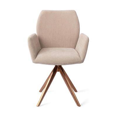 Jesper Home Misaki eetkamerstoel Sand Strand turn rose