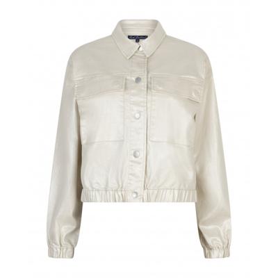 Red Button - Wit | unisex | Spijkerjas | Wit | XS | regular | Kamst mode