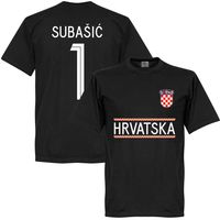 Kroatië Subasic Keeper Team T-Shirt