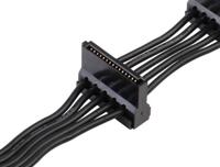 SilverStone Adapter 15-Pin SATA > 4x 15-Pin SATA splitterkabel - thumbnail