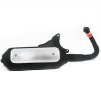 Uitlaat Piaggio 2-Takt 50cc