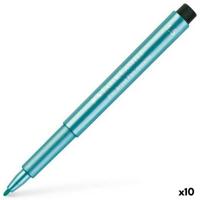 Markeerstiften Faber-Castell Pitt Artist Metaal (10 Stuks)