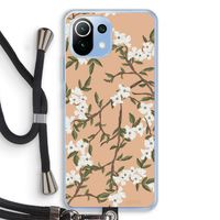 Blossoming spring: Xiaomi Mi 11 Lite Transparant Hoesje met koord