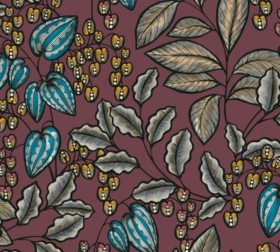 Architects Paper Floral Impression - Rood - Bloemrijk - 377546