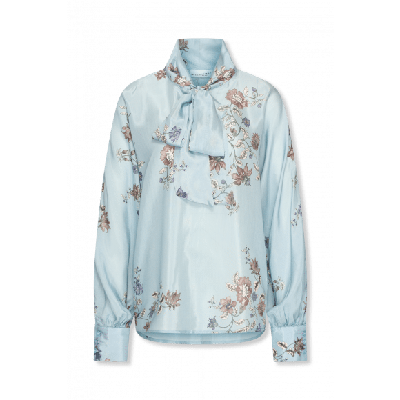 Helena Hart - Blauw | Dames | Blouse | Blauw | L | regular | Kamst mode