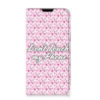 Apple iPhone 14 Plus Design Case Flowers Pink DTMP - thumbnail