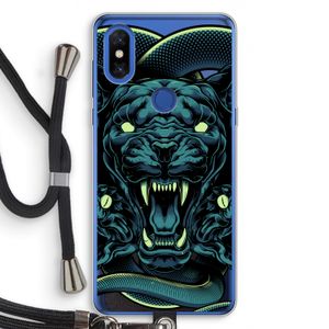 Cougar and Vipers: Xiaomi Mi Mix 3 Transparant Hoesje met koord