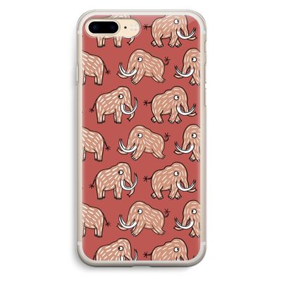 Mammoet: iPhone 7 Plus Transparant Hoesje