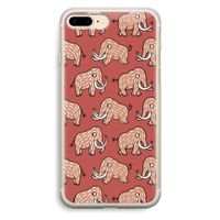 Mammoet: iPhone 7 Plus Transparant Hoesje
