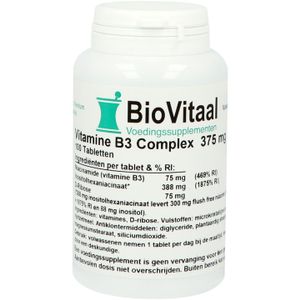 Vitamine B3 complex 375 mg