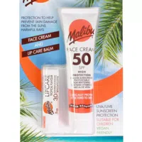 Malibu Face Cream SPF 50 + Lip Care Balm