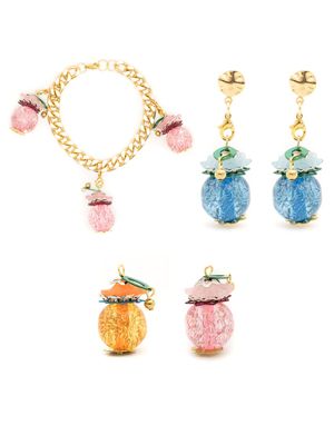 Amir Slama bracelet et boucles d'oreilles interchangeables