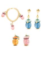 Amir Slama bracelet et boucles d'oreilles interchangeables