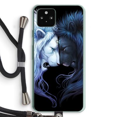 Brotherhood: Pixel 5a 5G Transparant Hoesje met koord