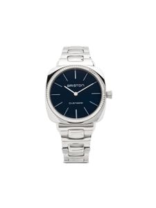 Briston Watches montre Clubmaster Elegant 37 mm - Bleu