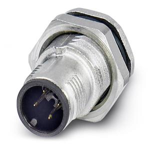 Phoenix Contact 1553459 Sensor/actuator inbouwconnector M12 Aantal polen (sensoren): 4 Stekker, inbouw 20 stuk(s)